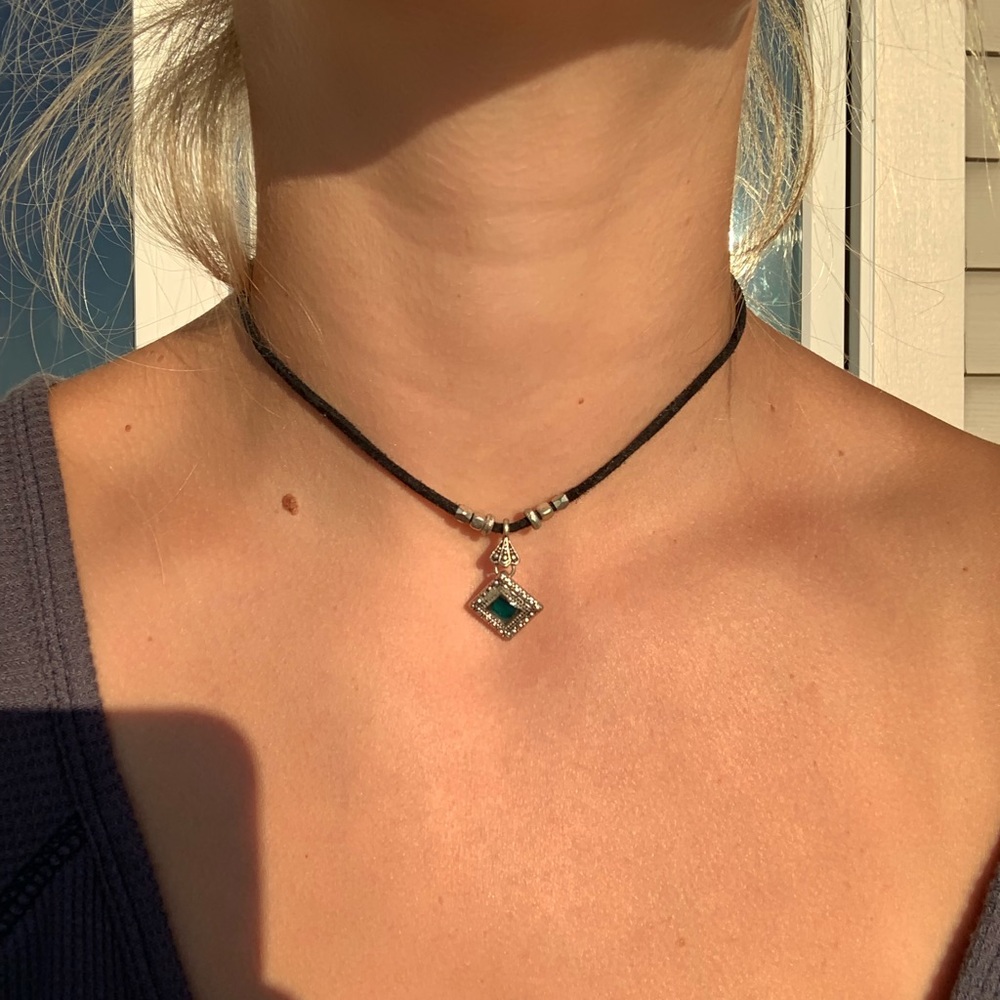 Blue Diamond Choker - Picture 2 of 2